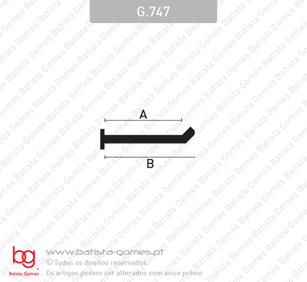 Gancho duplo - FERRO